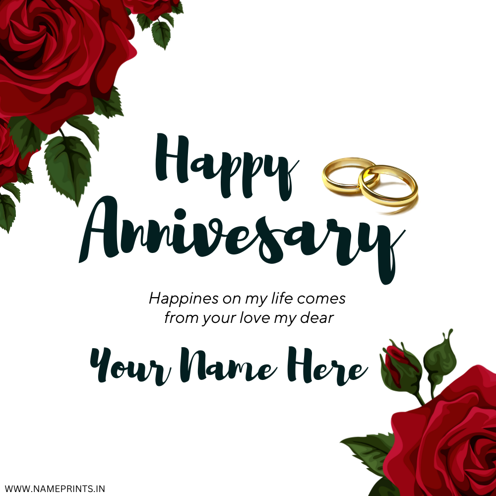 Celebrate Love with Personalized Anniversary Greeting Card