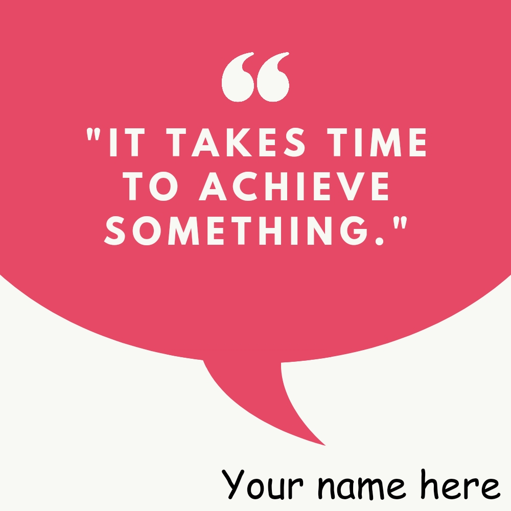 Meaningful Thought With Name Edit For Message