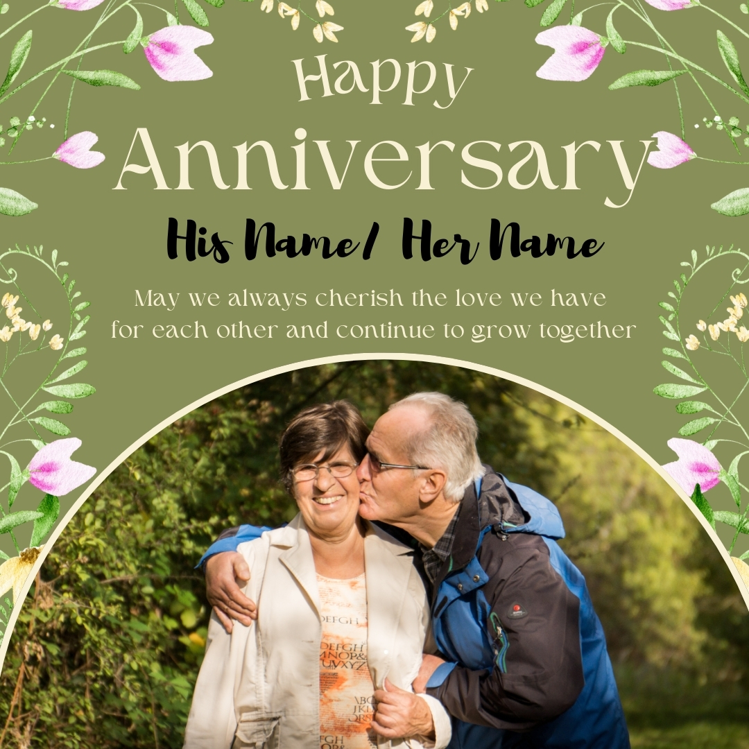 Happy Marriage Anniversary Wishes With Name And Photo